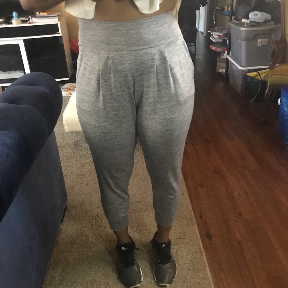 Cropped Harem Pants